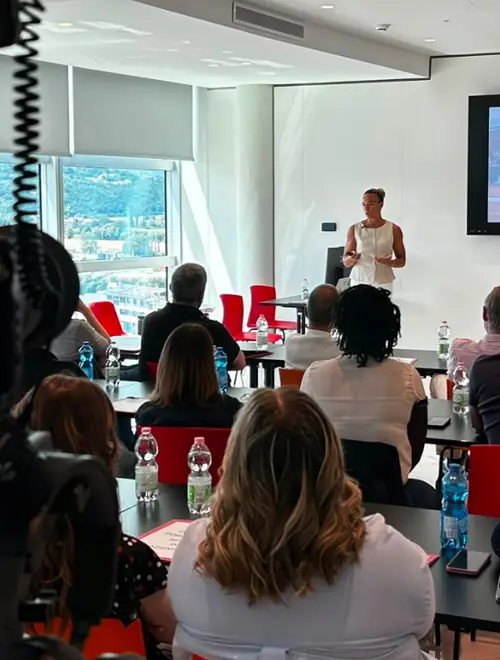Speech sportivo BeOx in azienda