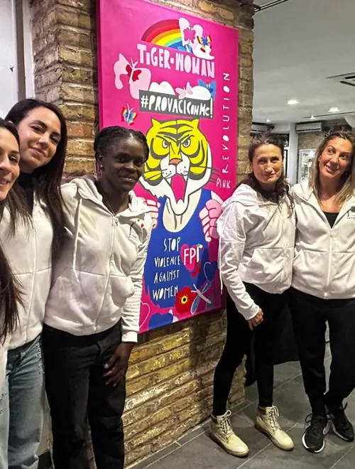 Team Autodifesa in Rosa BeOx