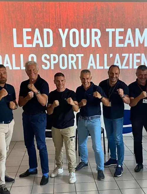 Manager durante una formazione BeOx